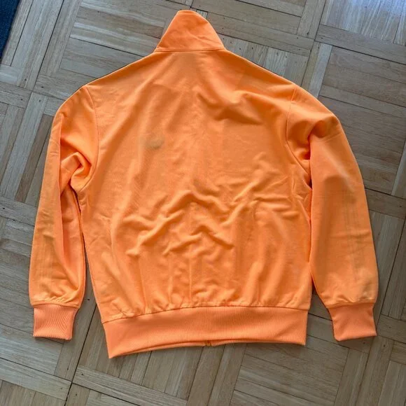 Adidas Track Jacket in Orange - Size S - Picture 3 of 5